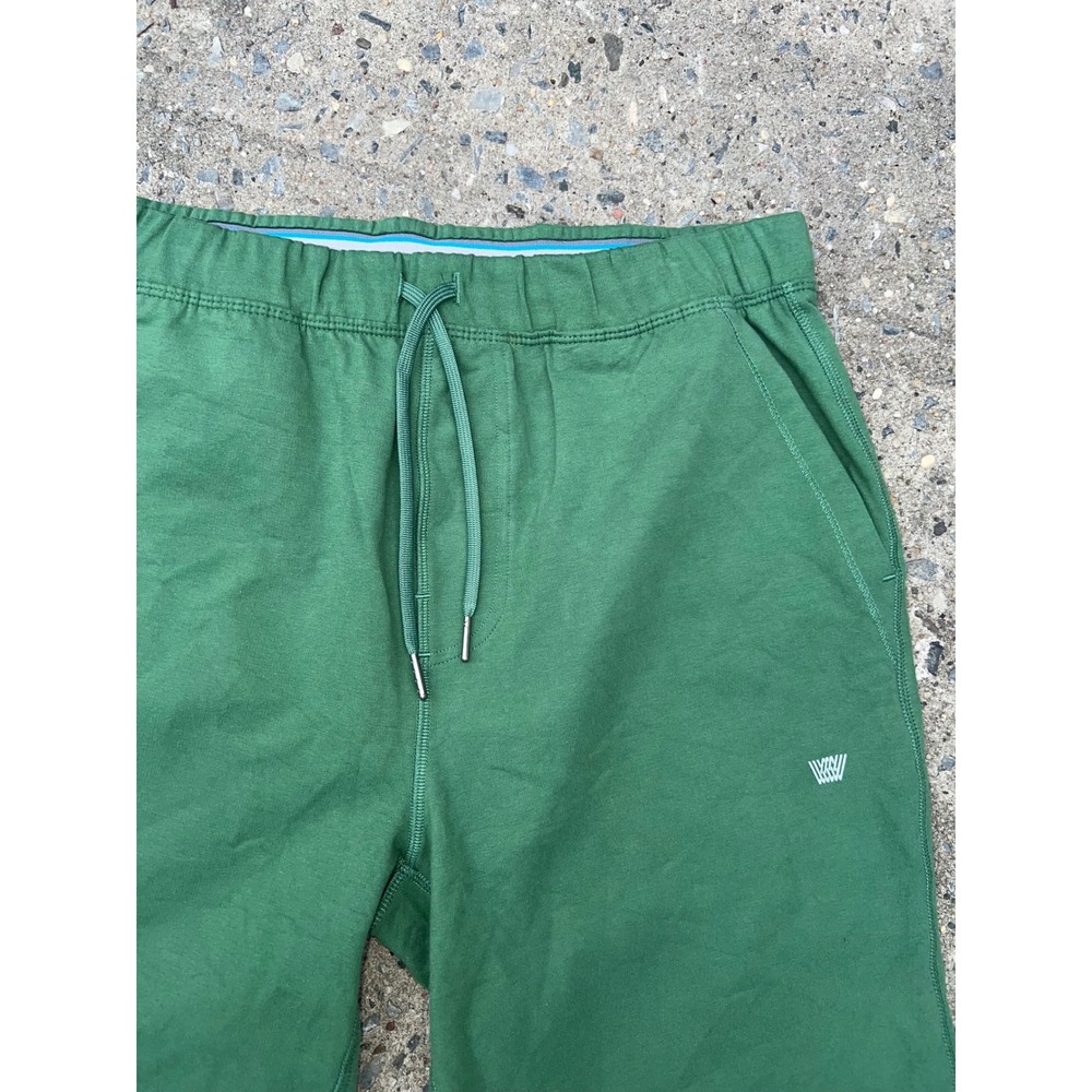 Mack Weldon Ace Sweatshort Bundle Mens Medium Syrah Fern Green Burgundy Shorts - Picture 6 of 11